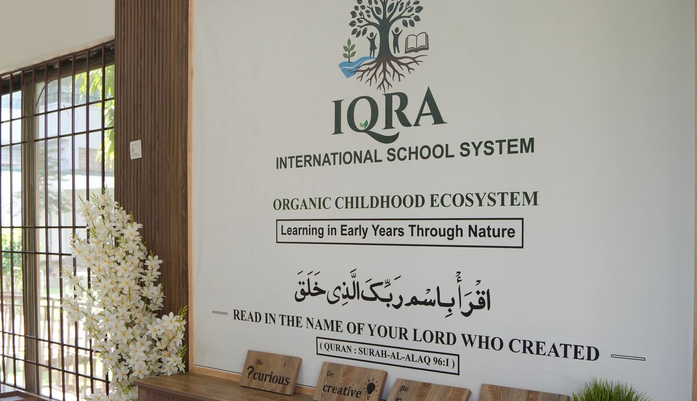 The school namaz corner and prayer area
